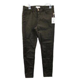 Forever 21 green mid rise skinny jeans size 26 NWT